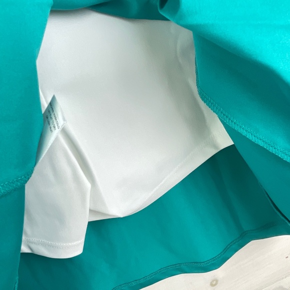 Amy Sport Ocean Green MARISA Pleated Skort Golf Skirt - NWT - Picture 4 of 9